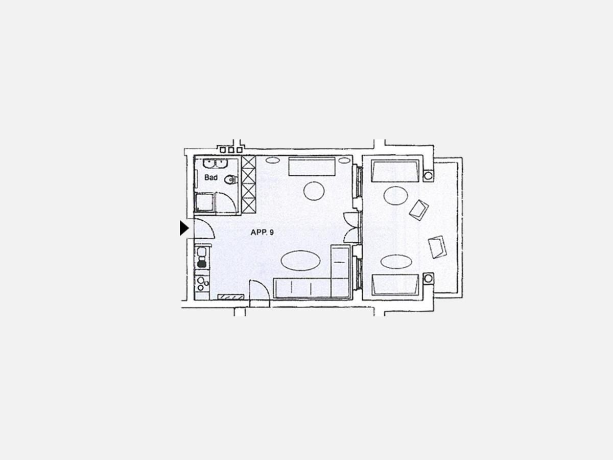 Kaiservillen Heringsdorf - 1-Raum-Appartement Mit Balkon Ik9 Екстериор снимка